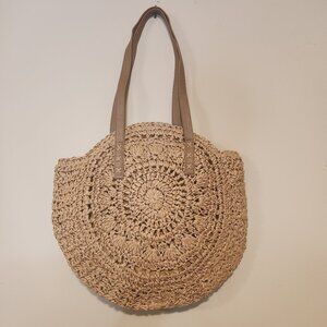 Rattan Tote Bag